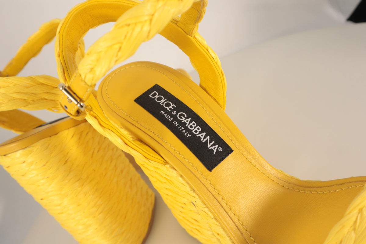 Dolce & Gabbana Plateau-Sandalen – Echtheitsnachweis