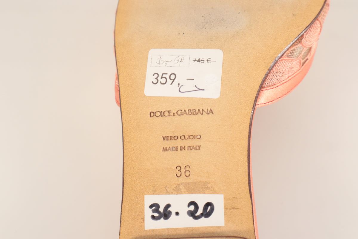 Dolce & Gabbana Pantoletten – Echtheitsnachweis