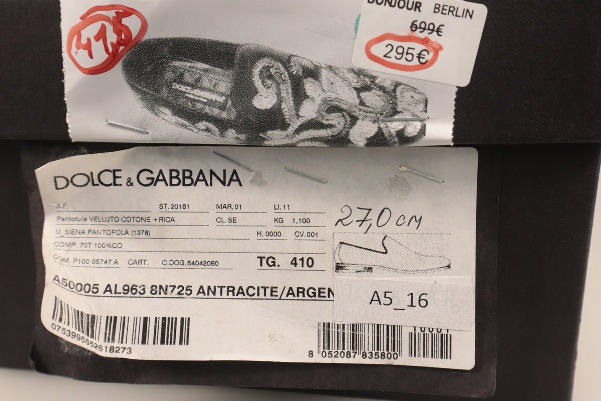 Dolce & Gabbana Slipper – Echtheitsnachweis