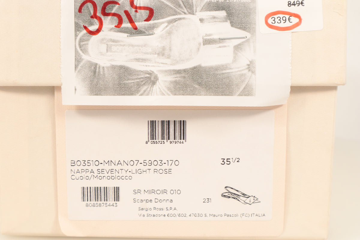 Sergio Rossi Ballerinas – Echtheitsnachweis