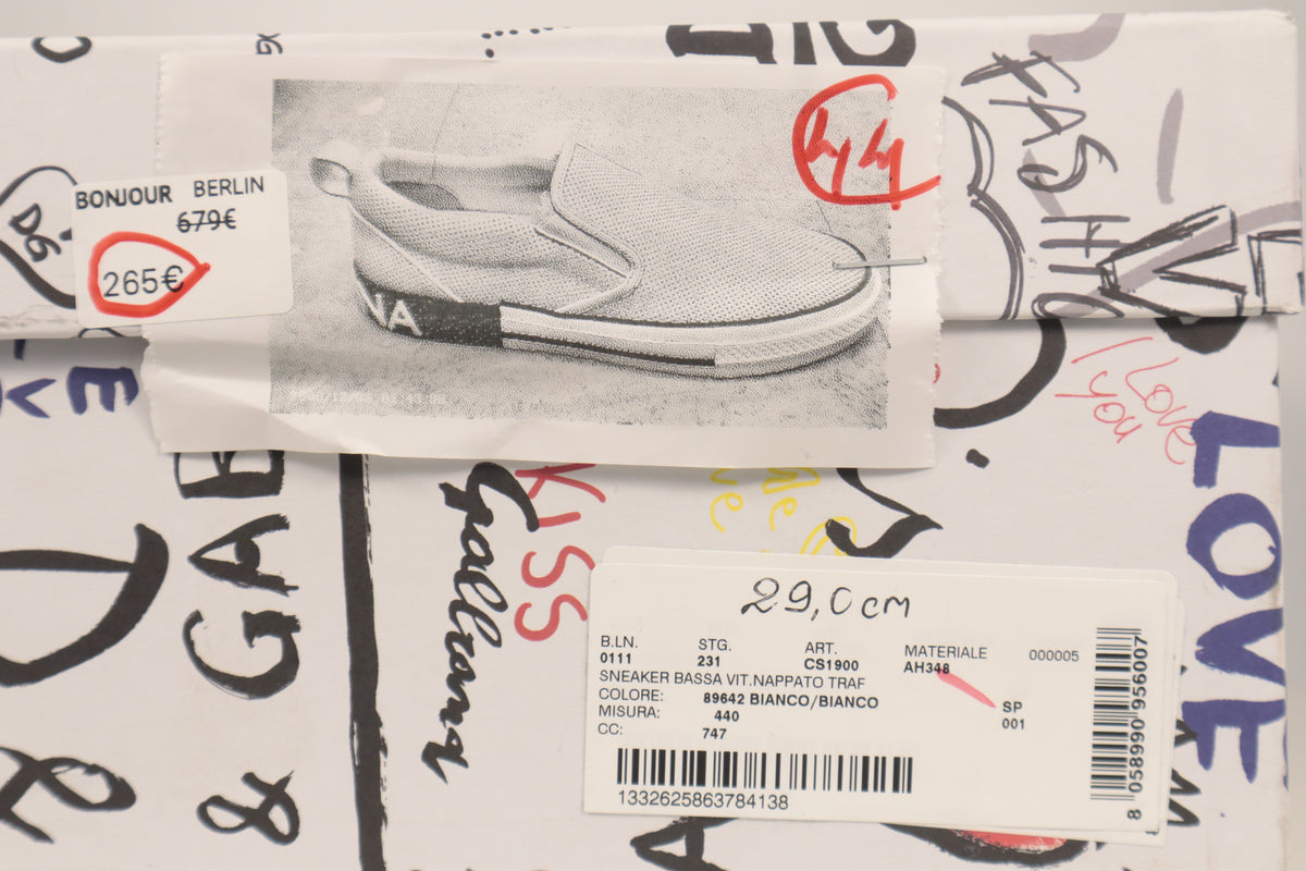 Dolce & Gabbana Slip-On Sneaker – Echtheitsnachweis
