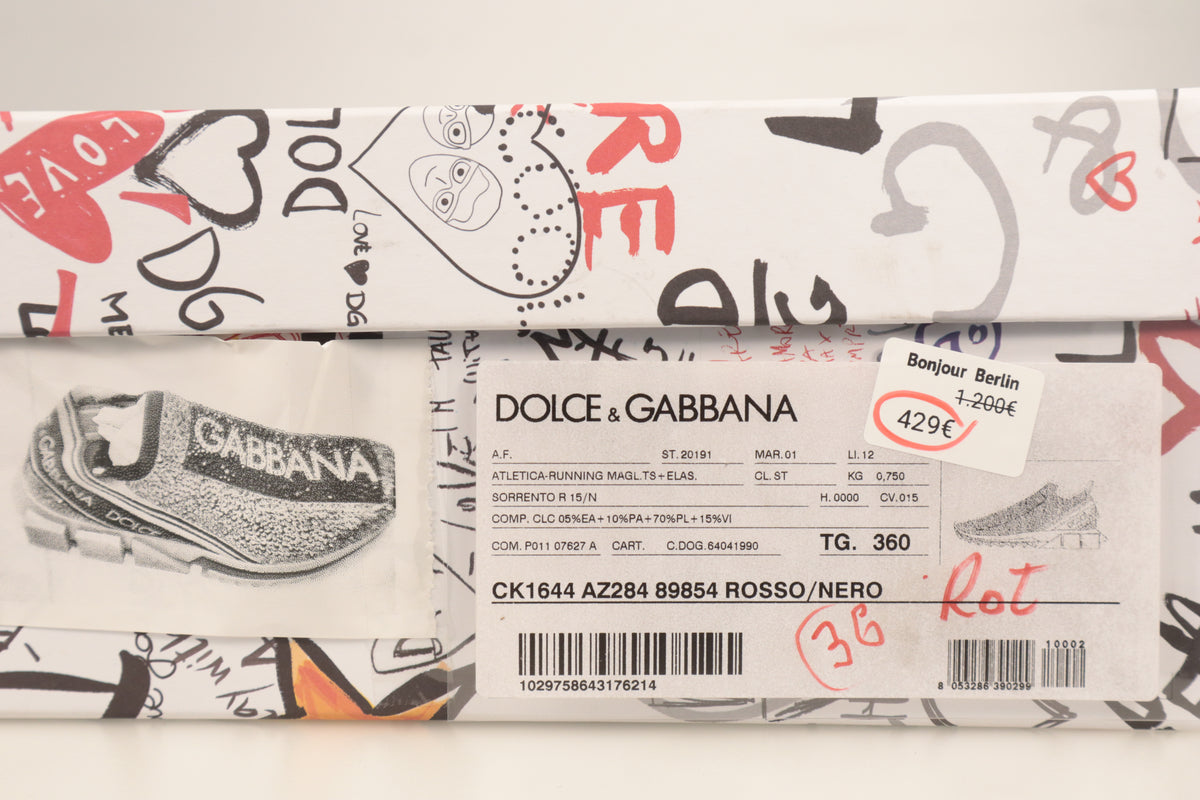 Dolce & Gabbana Slip-On Sneaker – Echtheitsnachweis
