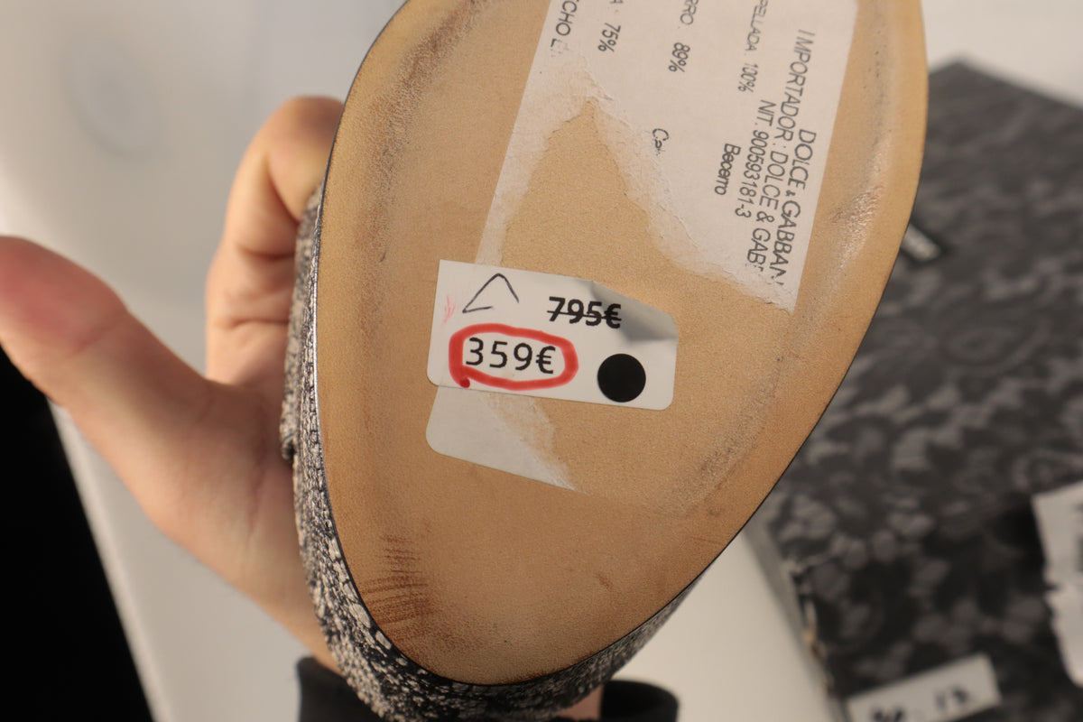 Dolce & Gabbana Plateau-Sandalen – Echtheitsnachweis