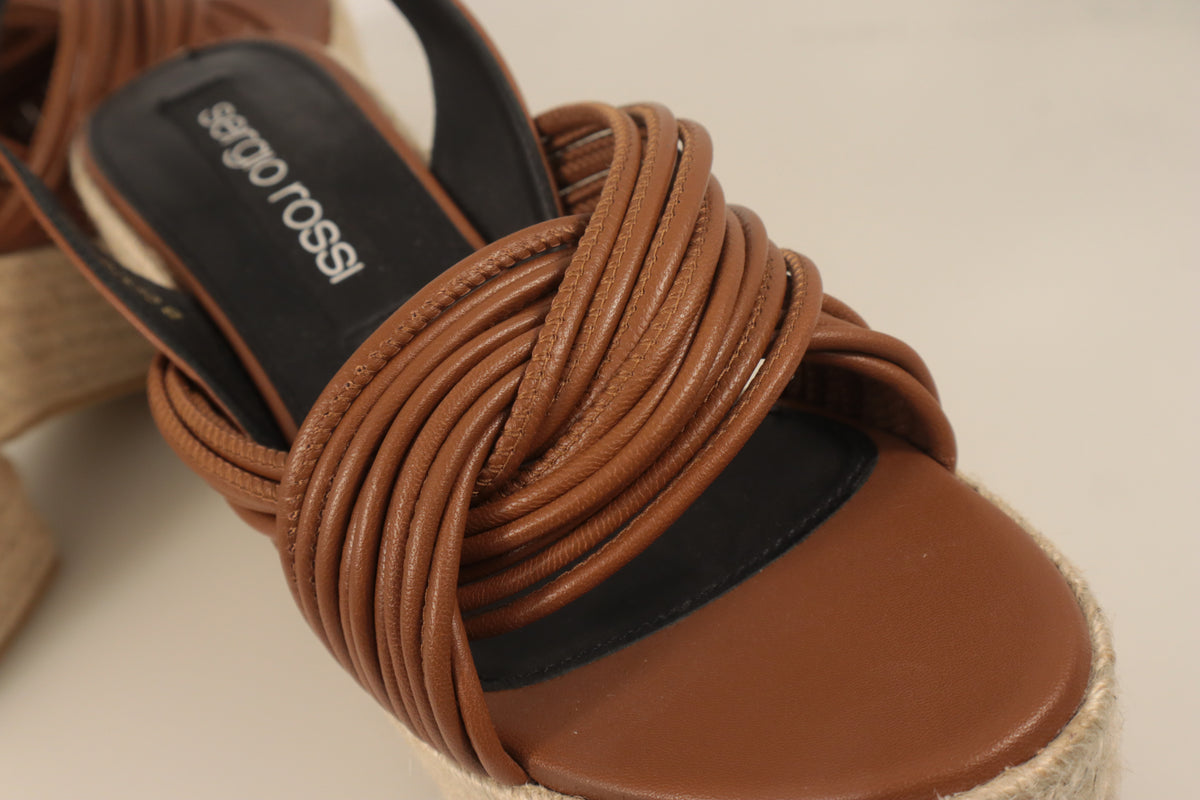 Sergio Rossi Plateau-Sandalen – Echtheitsnachweis