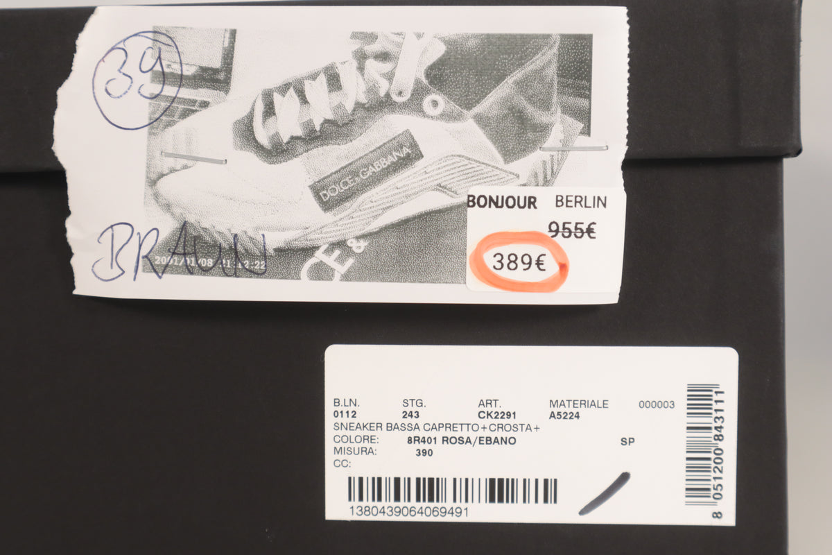Dolce & Gabbana Sneaker – Echtheitsnachweis
