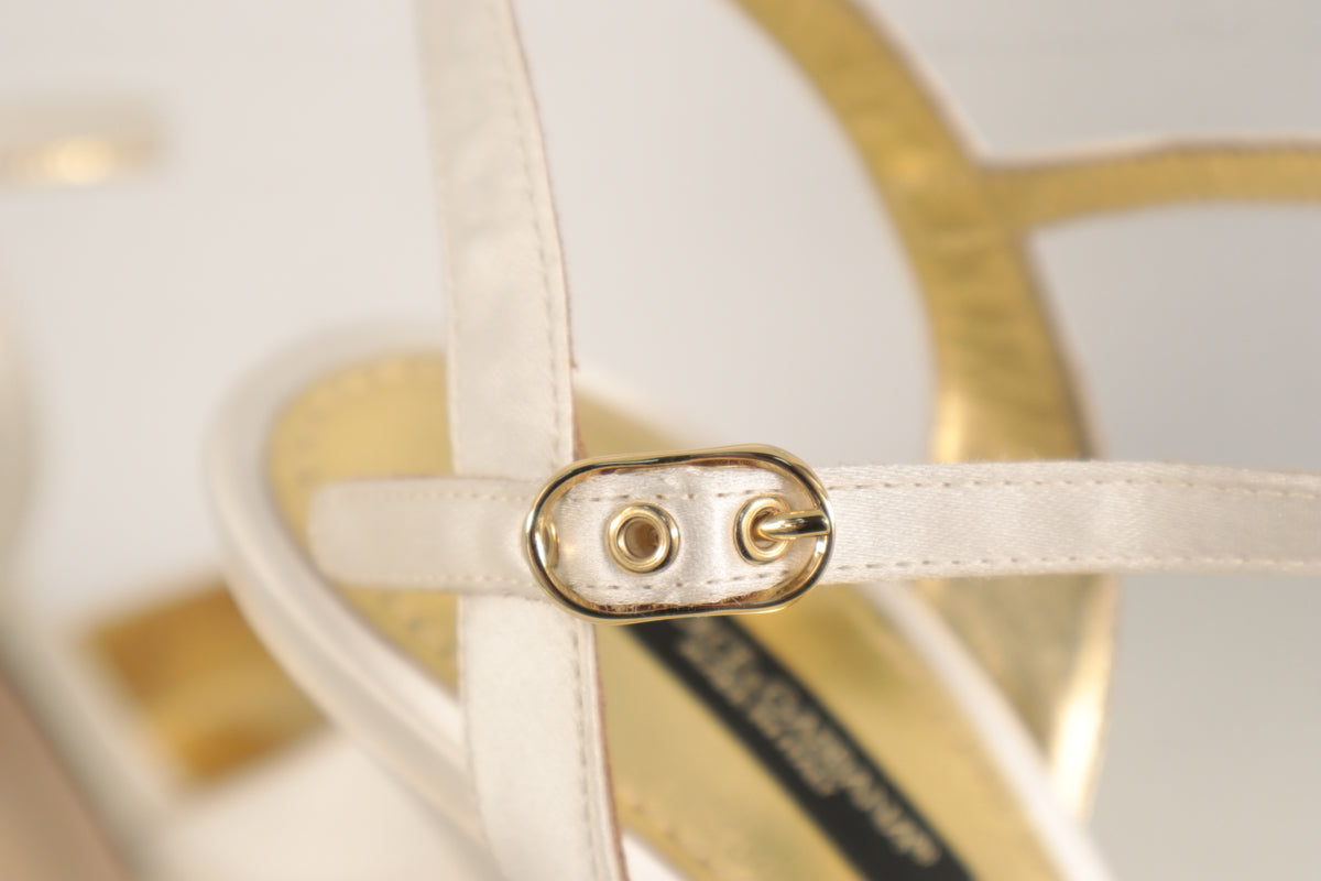 Dolce & Gabbana Plateau-Sandalen – Echtheitsnachweis