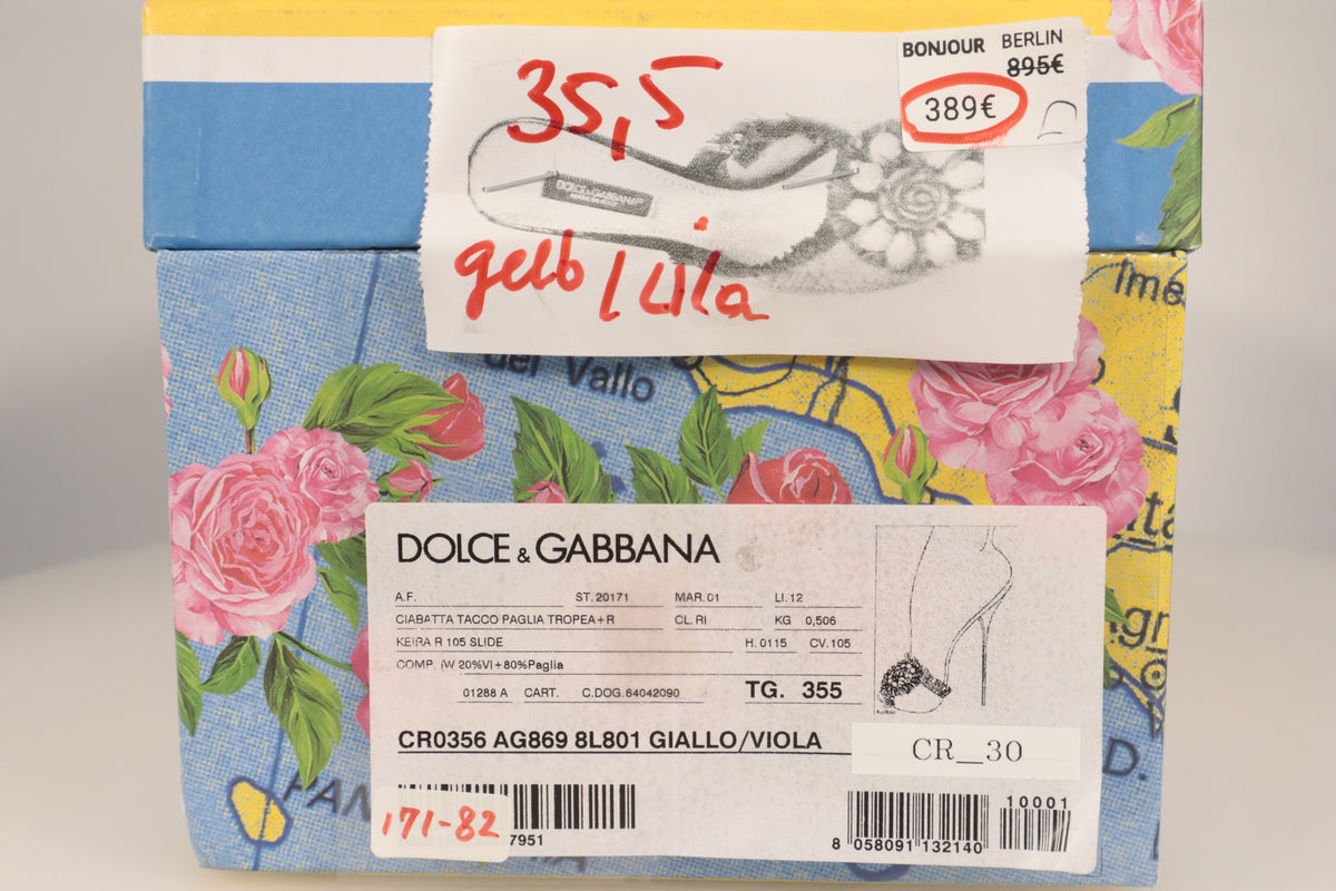 Dolce & Gabbana Mules – Echtheitsnachweis