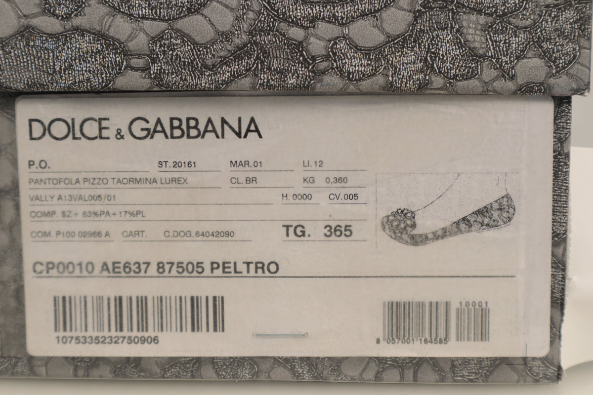 Dolce & Gabbana Slipper – Echtheitsnachweis