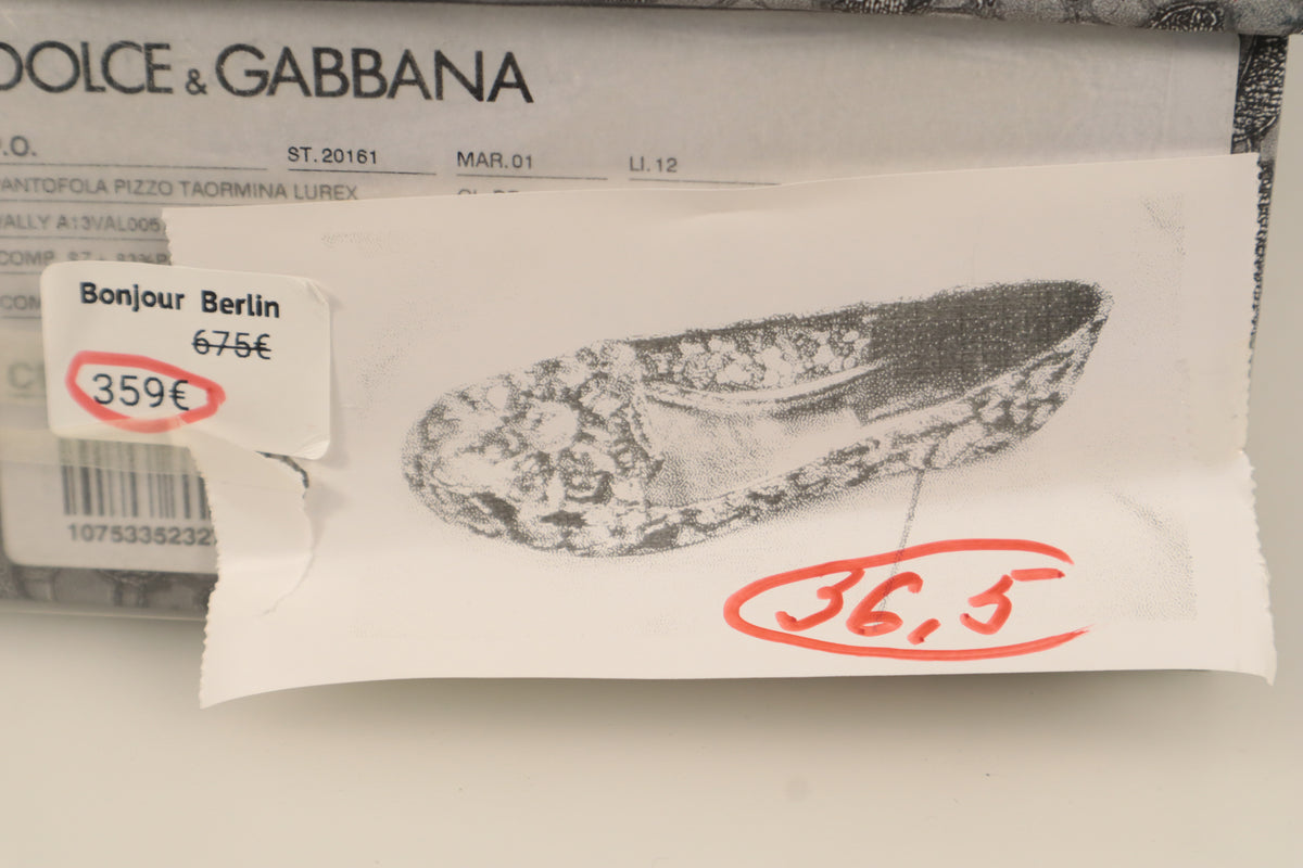 Dolce & Gabbana Slipper – Echtheitsnachweis