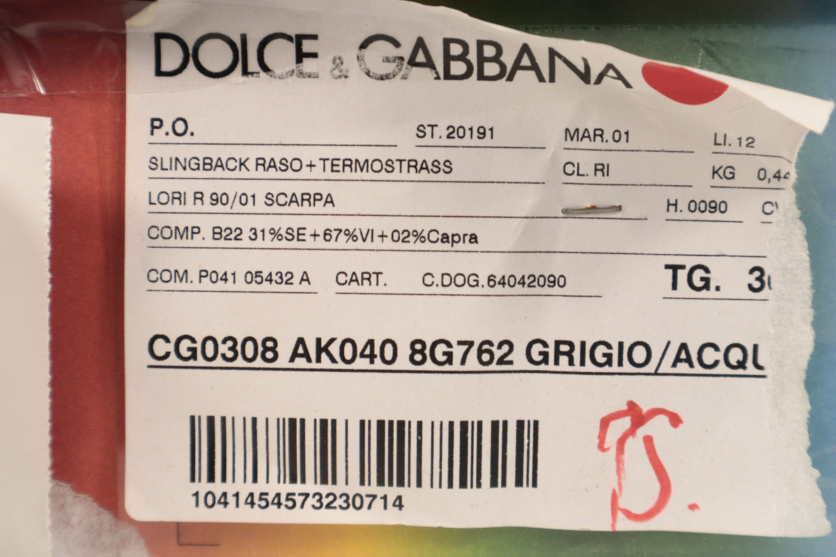 Dolce & Gabbana Slingback Pumps – Echtheitsnachweis