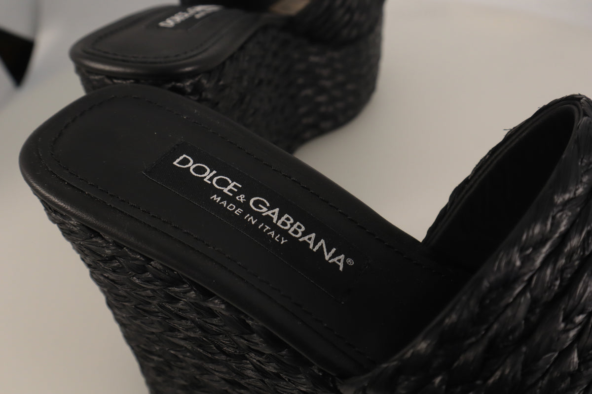 Dolce & Gabbana Plateau-Sandalen – Echtheitsnachweis