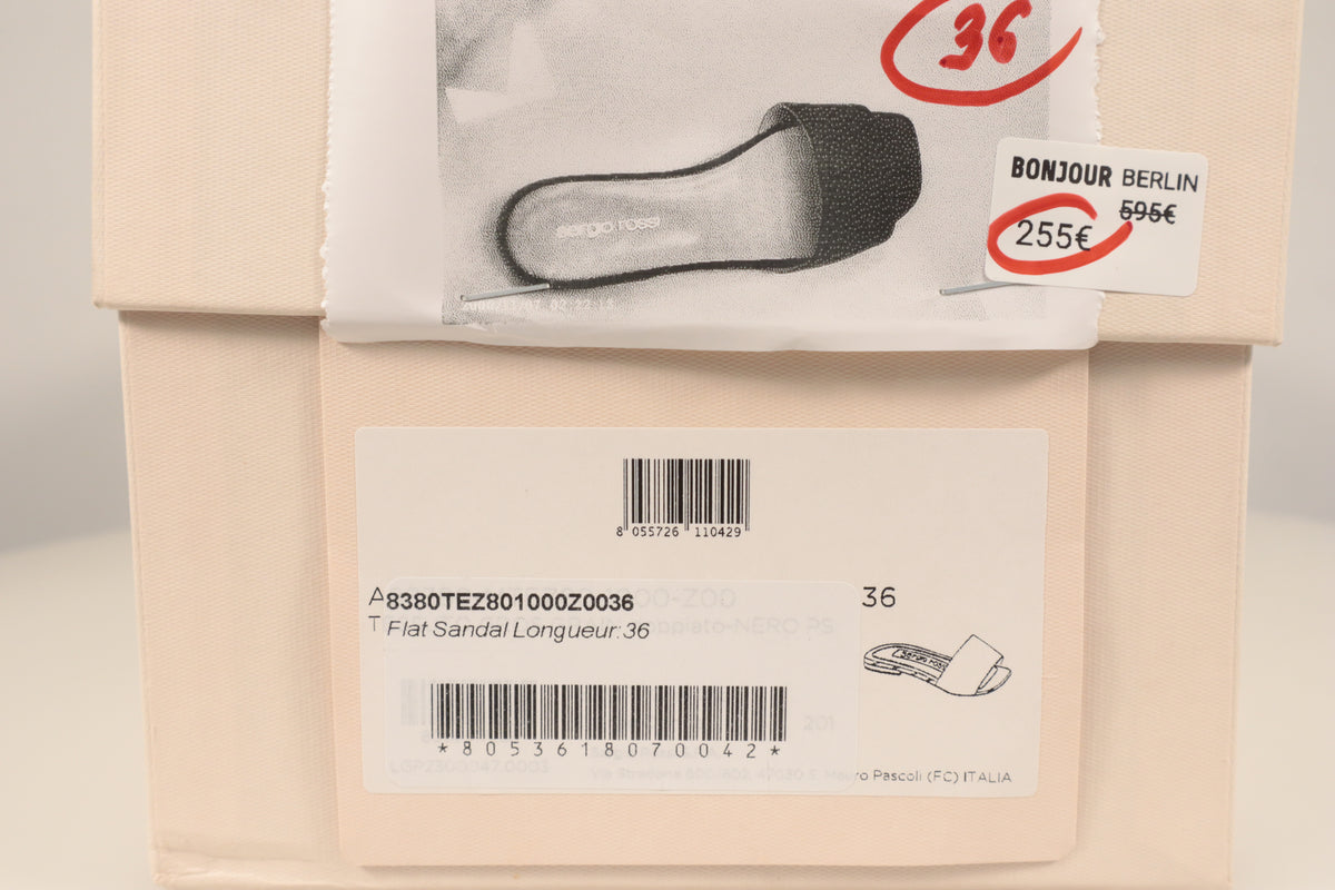 Sergio Rossi Pantoletten – Echtheitsnachweis