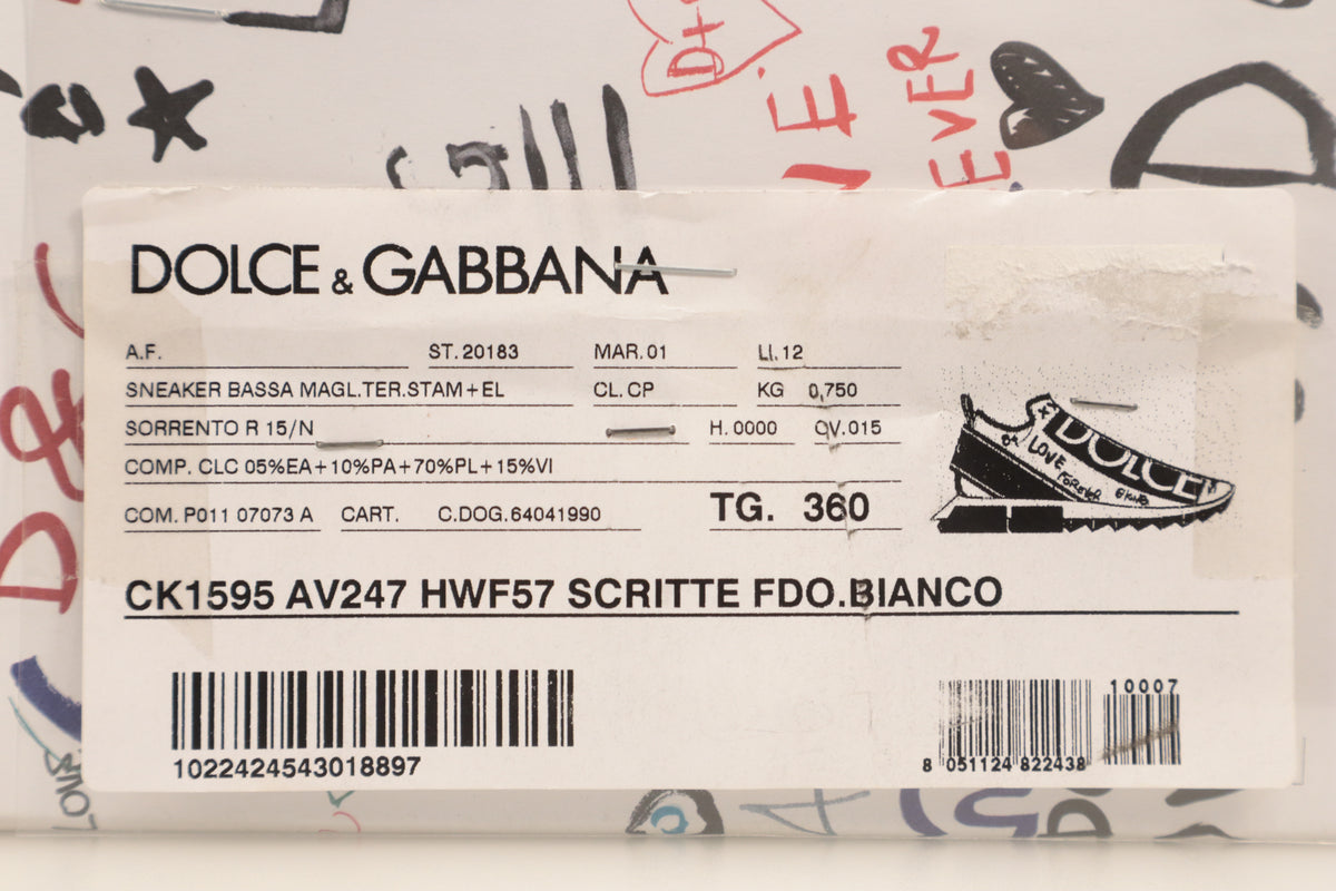 Dolce & Gabbana Slip-On Sneaker – Echtheitsnachweis