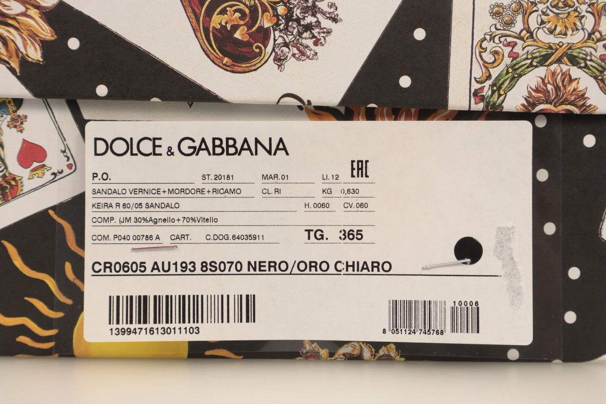 Dolce & Gabbana Sandaletten – Echtheitsnachweis