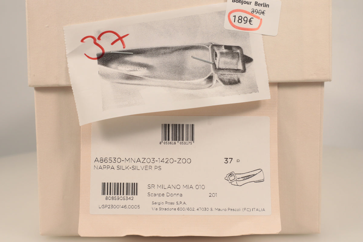 Sergio Rossi Ballerinas – Echtheitsnachweis