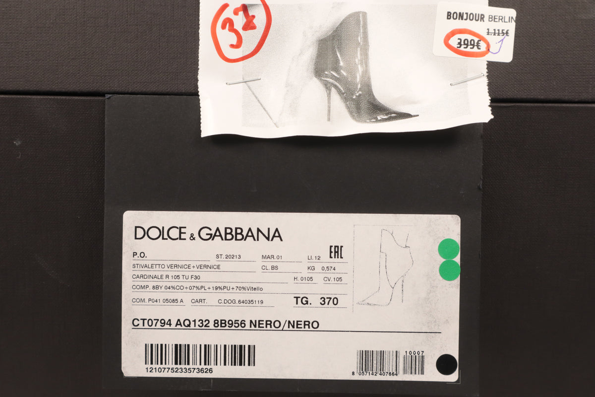 Dolce & Gabbana Stiefeletten – Echtheitsnachweis